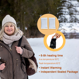 Coussin chauffant auto-chauffant jetable certifié CE, compact, portable, personnalisable, service OEM, pour soulager les maux de tête et la fièvre - Product Image 6