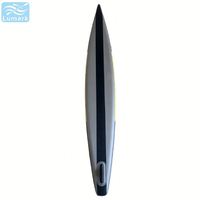 Planche à pagaie SUP portable de 14,1 pieds avec aileron simple amovible, PVC double couche pour débutant, certifiée CE par River Lumark