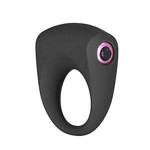Hot Selling 1 Bullet Vibrator Verstelbare Siliconen Cock <span class=keywords><strong>Ring</strong></span> Voor Man Silicon Vibrerende Clit <span class=keywords><strong>Penis</strong></span> <span class=keywords><strong>Ring</strong></span> Vibrator - Product Image 1