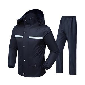 Completo Impermeabile Giacca e <span class=keywords><strong>Pantaloni</strong></span> per Moto/Elettromobile, Abbigliamento Antipioggia Divisibile per Uomo e <span class=keywords><strong>Donna</strong></span>, per Attività all'Aperto - Product Image 2