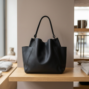 Fashionable Women's BS INTERNATIONAL Custom Branded Genuine Leather Waterproof Casual Clutch Zipper Closure Soft - Product Image 5