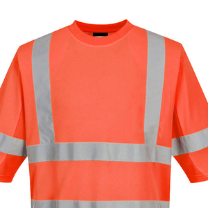 Camiseta de Seguridad de Alta Visibilidad Reflectante, Ropa de Trabajo con Certificación ANSI/ISEA 107 Clase 2/3, 100% Poliéster para Personal de Almacén - Product Image 3