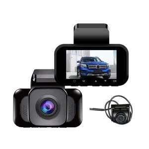 3-дюймовый Автомобильный видеорегистратор с двойным объективом зеркало заднего вида Авто HD видеорегистратор с разрешением 1080p видеомагнитофон Функция изменения модели