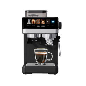 <span class=keywords><strong>Machine</strong></span> à café expresso semi-automatique avec 20 réglages de mouture et mousseur à lait, 1350W pour une crème riche, idéale pour le café et la maison - Product Image 1