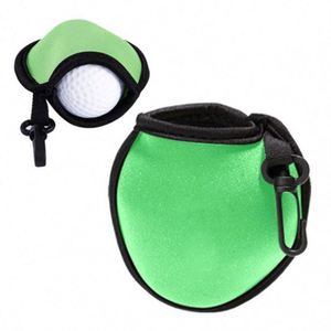 Housse de protection promotionnelle en néoprène pour balles de golf – Pochette portable durable avec crochet – Marque Hua Shanqi - Product Image 2