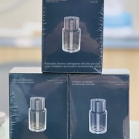 Diffuseur d'arômes intelligent pour voiture avec commande tactile en verre, fonction de purification de l'air et d'humidification, compatible avec les huiles essentielles, utilisation sur table avec batterie