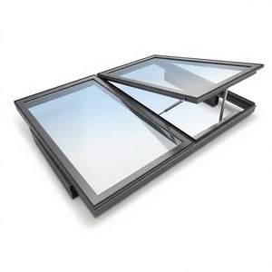 Fenêtre de toit intelligente à capteur électrique en alliage d'aluminium et verre, étanche pour véranda, toit incliné, grenier - Product Image 1