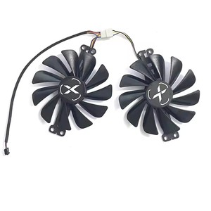 Nuevo enfriador de GPU de 95mm y 4 pines FY010010M12LPA, RX6600 6600XT para <span class=keywords><strong>XFX</strong></span> <span class=keywords><strong>Radeon</strong></span> <span class=keywords><strong>RX</strong></span> <span class=keywords><strong>6600</strong></span> 6600XT, ventilador de tarjeta gráfica para juegos - Product Image 2