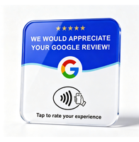 Carte Google Review avec NFC : Évaluation instantanée par simple pression – Vente en gros, directement du fournisseur, prête à être expédiée, en stock
