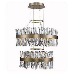 Lustres en cristal <span class=keywords><strong>de</strong></span> salon éclairage suspendu lustre moderne Lustre en cristal - Product Image 1