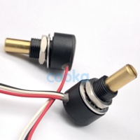 Potensiometer Putar Cooka 16mm JC10 High-End Long-Life ZERO-WEAR Sensor Sudut Kemudi Sensor Posisi