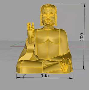 Le bouddhisme L'activité publicitaire gonflable géant adapté aux besoins du client de bouddha à vendre - Product Image 3