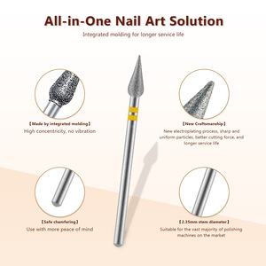 Juego <span class=keywords><strong>de</strong></span> Brocas para <span class=keywords><strong>Uñas</strong></span>, Herramientas para Limpiar Cutículas, Pulir, Tallar y Remover <span class=keywords><strong>Uñas</strong></span> <span class=keywords><strong>de</strong></span> Gel, para Uso en Salón, DIY y en Casa - Product Image 5