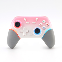 Produk Terlaris Pengontrol Game Nirkabel Motor Getar Ganda Giroskop Enam Sumbu Gaming Pad untuk Mesin Game Switch/PC/Android