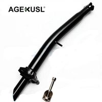 Garpu Sepeda Titanium Alloy AGEKUSL, Stem Segitiga Depan dan Belakang untuk Brompton Pikes Royale Camp Crius Trifold Cruisers