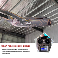 Avión Inflable Publicitario con Control Remoto, Color Morado, 5 Metros, Único para Exhibiciones, Globo, Avión RC, Modelo de Aeronave