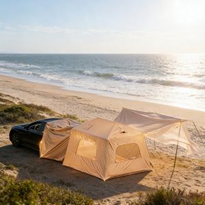 Carpa Lateral para Auto de Lujo, Portátil, Resistente a los Rayos UV, para Viajes de Camping, Directo de Fábrica - Product Image 3