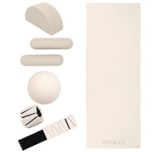 Prix usine LA : Haltère en silicone, Ballon de Pilates, Poids de cheville et de poignet, Tapis de yoga abricot, Accessoires de Pilates pour usage domestique - Product Image 2