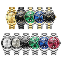 Montre Homme Quartz Classique Luxe Olevs 5885, Vente Chaude, Style Sport Mode Étanche Personnalisé OEM avec Logo