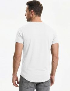 Customized <strong>T</strong>-<strong>shirts</strong> for Sublimation <strong>White</strong> <strong>t</strong> <strong>Shirts</strong> in Bulk 100% Polyester <strong>t</strong> <strong>Shirts</strong> Hipster Hip Hop <strong>Longline</strong> Crewneck <strong>T</strong>-<strong>Shirt</strong> - Product Image 3