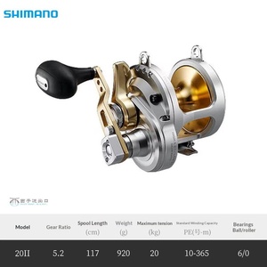 <span class=keywords><strong>Carrete</strong></span> de Pesca TALICA para Agua Salada, Manivela Derecha, Relación de Engranajes 5.2:1, 2 Velocidades, Freno de Palanca, Pesca de Peces Grandes - Product Image 6