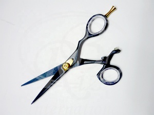 Ciseaux de coiffure pivotants Thumb Pro, ciseaux de barbier, ciseaux de coupe de cheveux, anneau de pouce mobile - Product Image 4