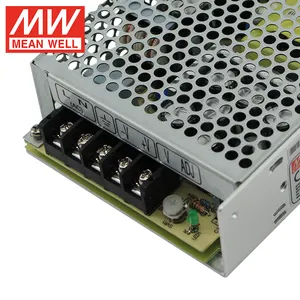 Mean Well RS-75-3.3 75W 49.5W 3.3V MeanWell 300VAC Input 5G Vibration High Level SMPS Power Supply