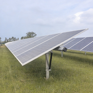 Sistem Pelacak Surya Satu Sumbu 1MW 3MW, Pemasangan di Tanah, Pelacak Surya Satu Sumbu Cerdas dengan Penggerak Putar - Product Image 2