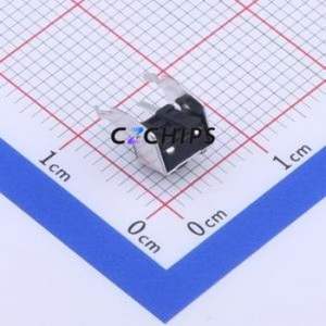 TS-1043A-A1B3-D2-T2 Tactile Switch Through hole Switch Single Pole Single Throw Round Button 2.5N Right Angle Insert - Product Image 2