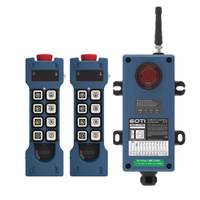 Télécommande industrielle sans fil étanche pour domotique, 8 canaux, 8 boutons, en plastique, 100m, 315/433.92MHz, rechargeable