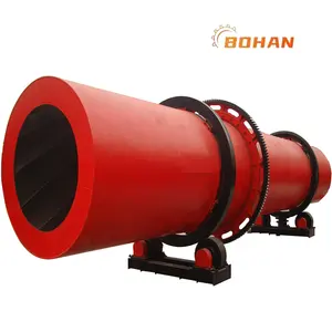 Efficient 5t/h biomass rotary dryer, composting rotary dryer, oven, mini drum dryer