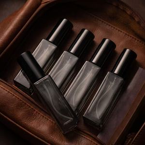 Venta al por Mayor de Botellas de Perfume Vacías con Atomizador, de Vidrio Negro Rectangular, de 5ml, 10ml y 20ml, con Tapón Atomizador, en Varios Tamaños, con Caja de Cartón Gratis - Product Image 6