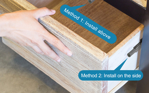 Temax cửa tủ van điều tiết đệm đẩy để mở hệ thống cửa van điều tiết - Product Image 3