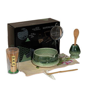 ชุดทำมัทฉะขายส่ง <span class=keywords><strong>4</strong></span>/5/7/8 ชิ้น ชา<span class=keywords><strong>ม</strong></span>เซรา<span class=keywords><strong>ม</strong></span>ิกสีอบ เครื่องมือไม้ไผ่ ชุดเตรีย<span class=keywords><strong>ม</strong></span><span class=keywords><strong>ม</strong></span>ัทฉะปรับแต่งได้ - Product Image 5