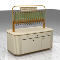 Présentoirs Métalliques Modernes Style Tendance pour Magasin, Éclairage LED, Distributeur de Parfum avec Logo