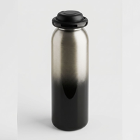 Bouteille d'eau isotherme portable en acier inoxydable 304/316 de 700 ml (24 oz) – Gourde thermique anti-fuite pour sports de plein air