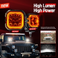 EMC R10 CE ROHS 4 pouces 35W Offroad 4x4 Feux de route LED pour voiture, camion, VTT, UTV 2835LM