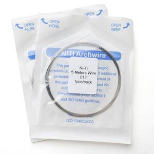 Prezzo all'ingrosso arco dentale 5 metri NiTi Round ortodontico Arch Wire - Product Image 2