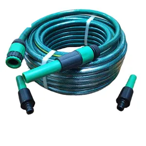 Irrigação por descarga de água de plástico, mangueira de jardim de pvc de alta pressão para irrigação de jardim