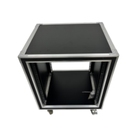 Boîtier de transport portable 12U OEM/ODM de haute qualité, étanche IP67, robuste, antichoc, pour le stockage d'équipements d'amplificateurs audio