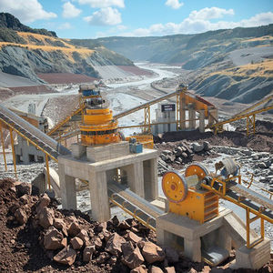 Ligne de production automatique d'agrégats de pierre 200t – Usine économique de concassage de roche/artémite artificielle en promotion - Product Image 1