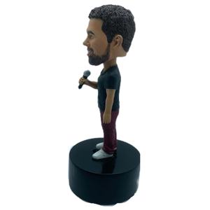 Figurines de tête de Bobble chantant en résine, fabrication de jouets artisanaux en polyrésine sur mesure - Product Image 2