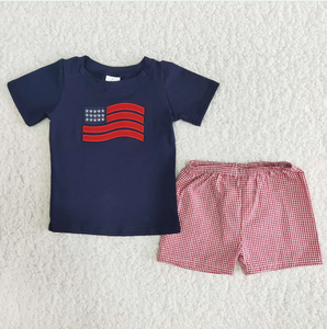 Conjuntos de Vestidos y Monos para Hermanos, Niñas y Niños, para el 4 de Julio - Product Image 3