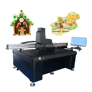 Impression UV sur imprimante UV acrylique pour imprimante à jet d'encre ultraviolette en bois avec CCD