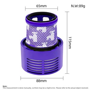 Adecuado para piezas de aspiradora <span class=keywords><strong>Dyson</strong></span> <span class=keywords><strong>V10</strong></span> Cyclone Animal Absolute/SV12, accesorios de filtro HEPA lavables - Product Image 4
