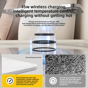 <span class=keywords><strong>ตู้</strong></span>ข้างเตียงอัจฉริยะทำจากไม้เนื้อแข็ง, ล็อคลายนิ้วมือขนาด<span class=keywords><strong>เล็ก</strong></span>สำหรับห้องนอน, <span class=keywords><strong>ตู้</strong></span>เก็บของข้างเตียง - Product Image 3