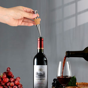 <span class=keywords><strong>Bouchon</strong></span> <span class=keywords><strong>de</strong></span> bouteille <span class=keywords><strong>de</strong></span> vin en acier inoxydable personnalisé, <span class=keywords><strong>bouchon</strong></span> en métal - Product Image 3