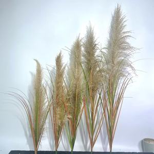 Décoration d'intérieur, plante artificielle en roseau, plastique résistant aux UV, <span class=keywords><strong>tige</strong></span> unique, aménagement paysager intérieur/extérieur, plante verte - Product Image 5