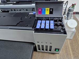 Imprimante à rouleaux A4 L8050 pour t-shirts, transfert thermique DTF impressionnant pour les petites entreprises, état neuf, imprimante à jet d'encre pigmentée - Product Image 6