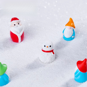Nuovi micro-paesaggi natalizi di Weijs, Babbo Natale, Gnomo, Stanza con pupazzo di neve, accessori decorativi fai da te, mini ornamenti - Product Image 3